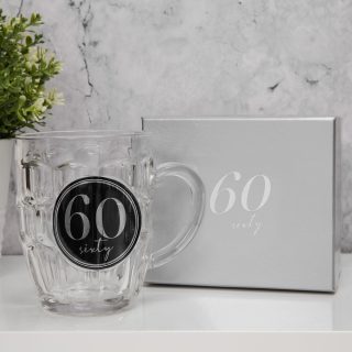 WIDDOP - 60 Milestone Glass Tankard - G37360