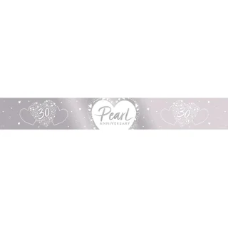 Creative Party - Pearl Anniversary Foil Banner - J083