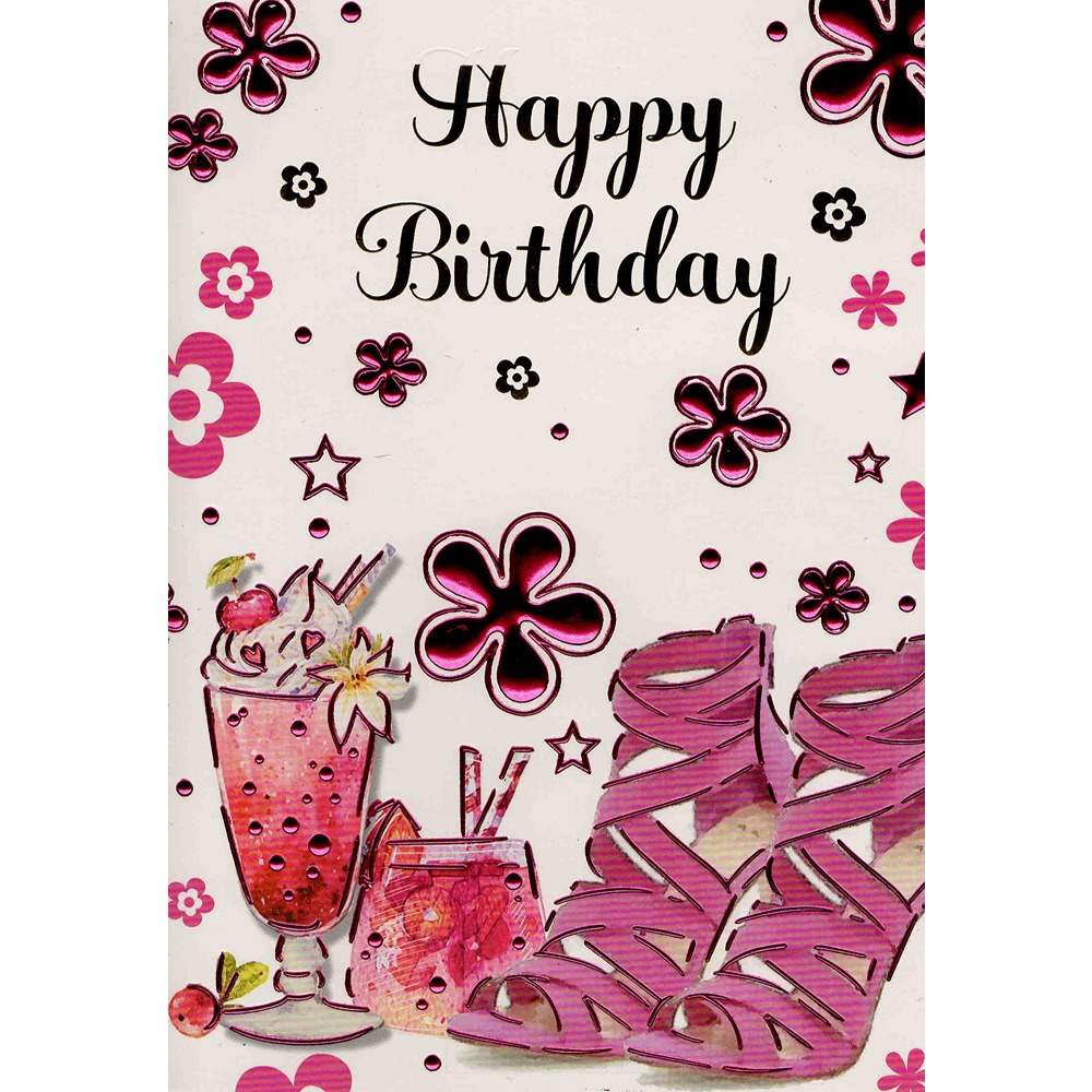 Birthday - Female - Code 50 - 12pk - 2 Designs - SL50039B/04 - Image 2