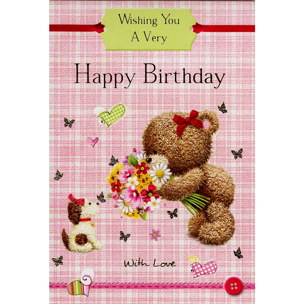 Birthday - Female - Code 50 - 12pk - 2 Designs - FBH50-90012
