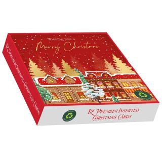PXB6021 - SQUARE - 12in Premium Cards - Christmastime