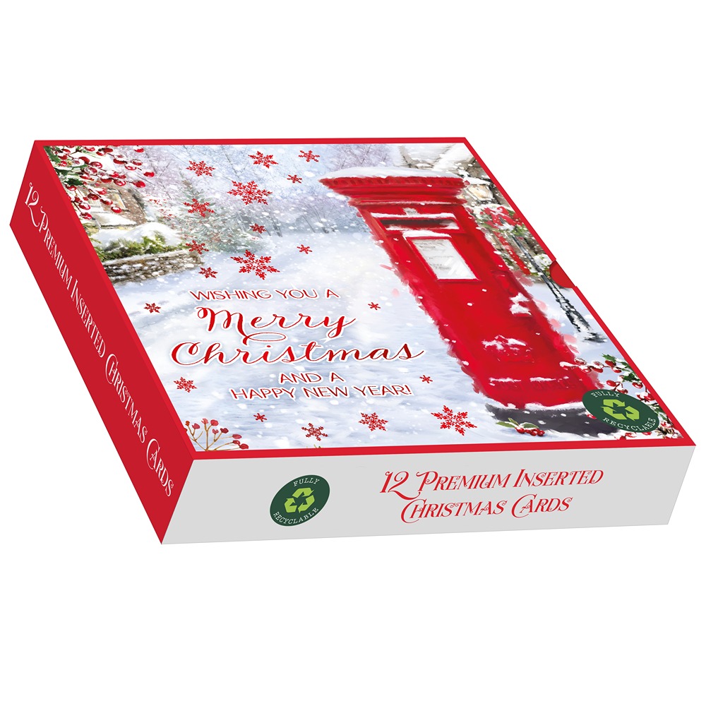 PXB6025 - SQUARE - 12in Premium Cards - Christmas Post