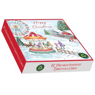PXB6027 - SQUARE - 12in Premium Cards - Christmas Market