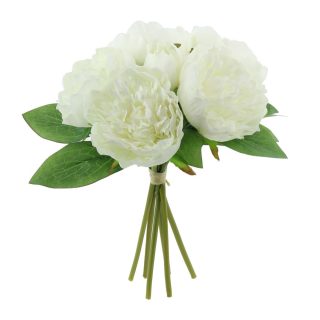 Arundel Peony Bouquet Ivory