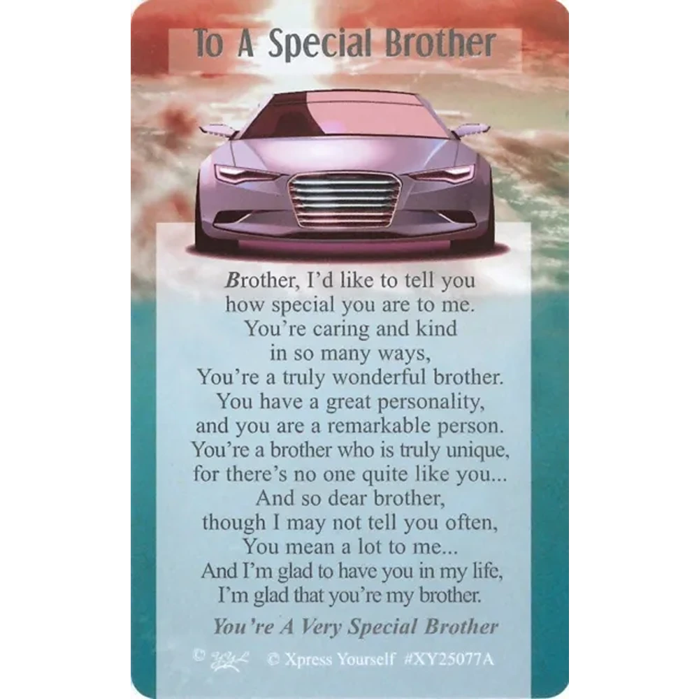 To A Special Brother - XY25077