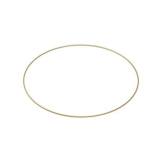 50cm Gold Bridesmaid Flower Hoop
