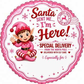 PRE ORDER - 18" ELF ARRIVAL - Pink - 17172