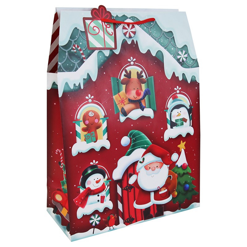SANTA'S GROTTO XL GIFT BAG - X-36106-1WC