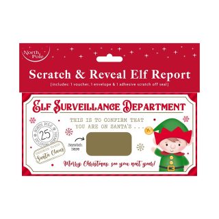 Nice List Eld Scratch Certificate - X-37790-ELFC