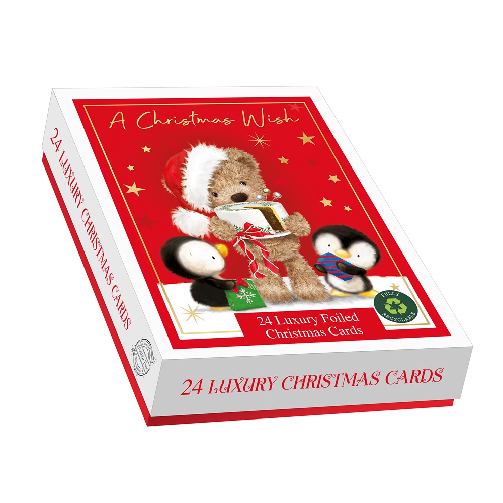 XB6010 - C35 - 24in Luxury Cards - Festive Friends