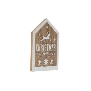 9x16.5cm House Christmas Decoration - XMN3397