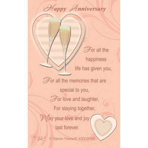 Happy Anniversary - XY25102