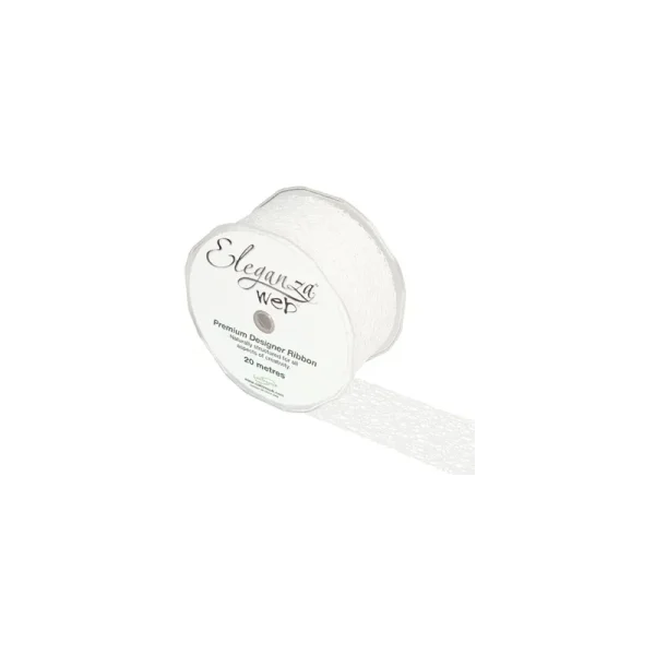 Web Ribbon 50mm x 20m White No.01 - 224702
