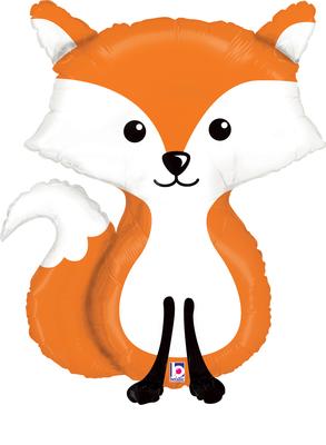 Betallic 36" Shape Woodland Fox (C) Pkg