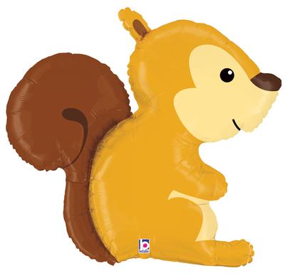 Betallic 36" Shape Woodland Squirrel (C) Pkg