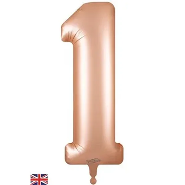 Oaktree 34" Number 1 Satin Pastel Rose Quartz - 609204