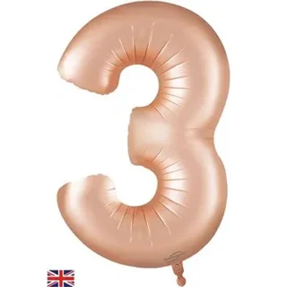 Oaktree 34" Number 3 Satin Pastel Rose Quartz - 609228
