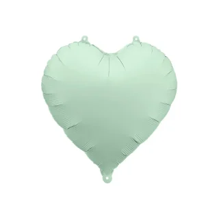 Foil Balloon Heart - 45cm - Green - FB9T-012