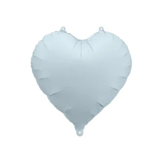 Foil Balloon Heart - 45cm - Misty Blue - FB9T-093