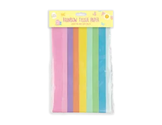 Pastel Rainbow Tissue Paper 12pk