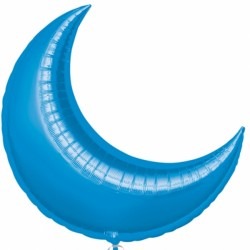 Anagram 17" Blue Crescent 5ct -