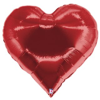 Betallic CASINO HEART 30" SHAPE B PKT - 85265-P