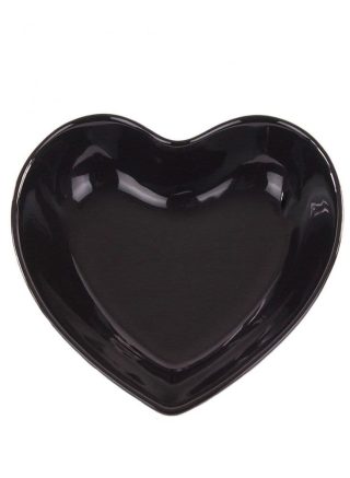 CERAMIC HEART BOWL GLAZED-927197