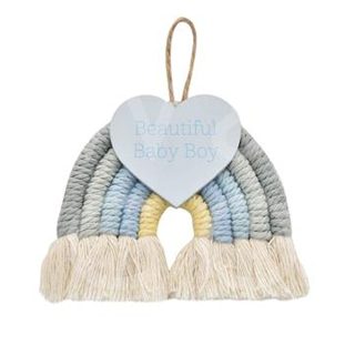 PETIT CHERI MACRAME RAINBOW HANGER BABY BOY - CG1929
