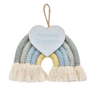 PETIT CHERI MACRAME RAINBOW HANGER GRANDSON