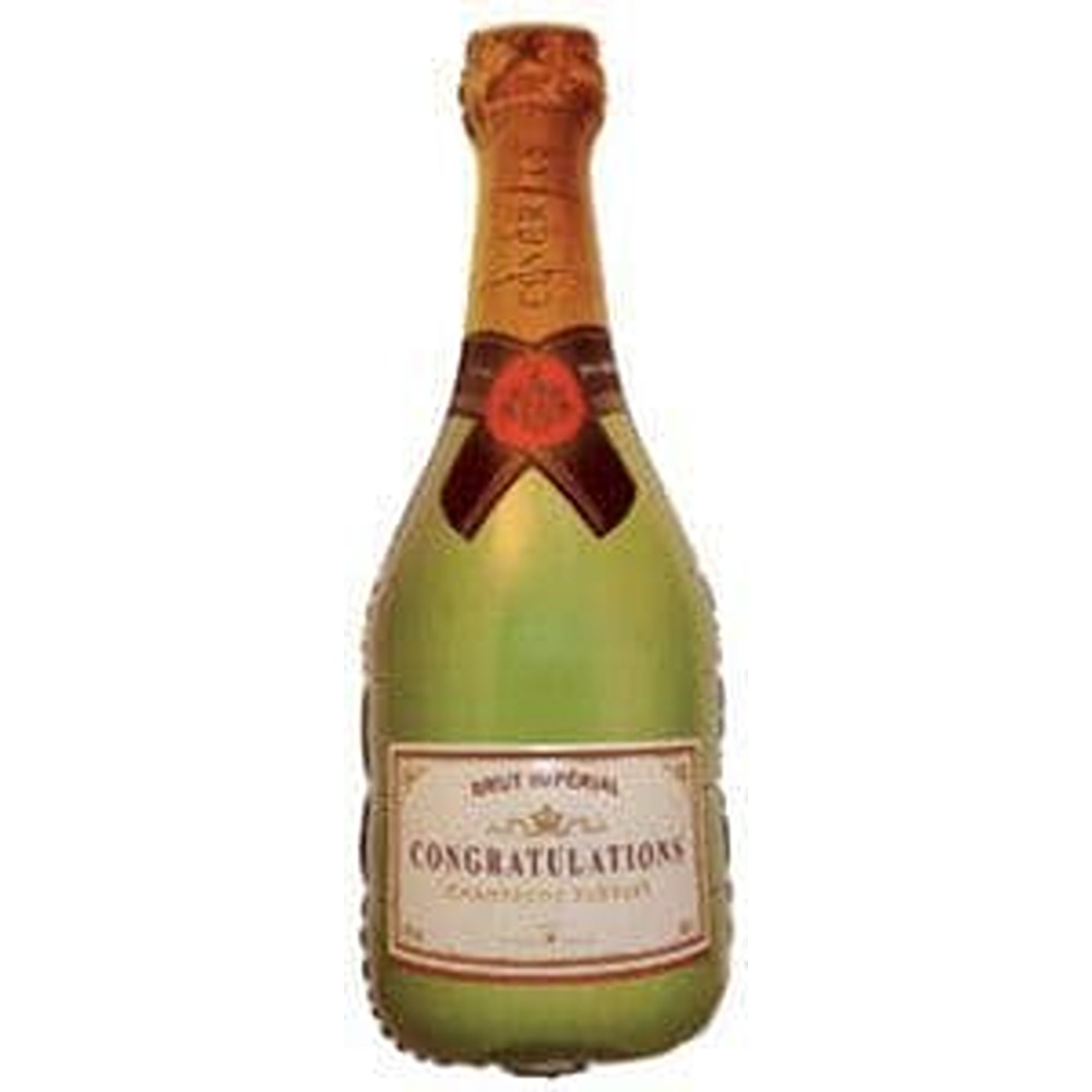 36" Champagne Bottle Flat - 00215