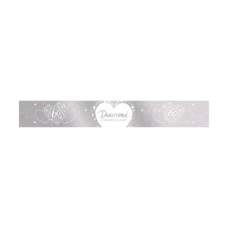 Diamond  Anniversary Foil Banner