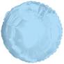 CTI 18" Metallic Light Blue Round Flat - 113015