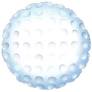 Cti 17" Golf Ball Flat - 114453