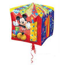 Anagram 15" G40 Mickey Mouse Age 1 Cube Pkt - 2862701