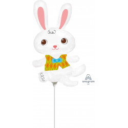 Anagram 14" Bunny With Vest Mini - 23824