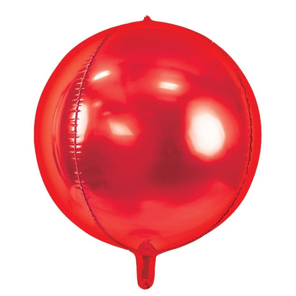 Sensations - Galaxy Sphere Balloon Red - 15" - BL-GX15/05