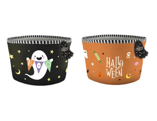 Embroidered Treat Basket - HAL8277OB