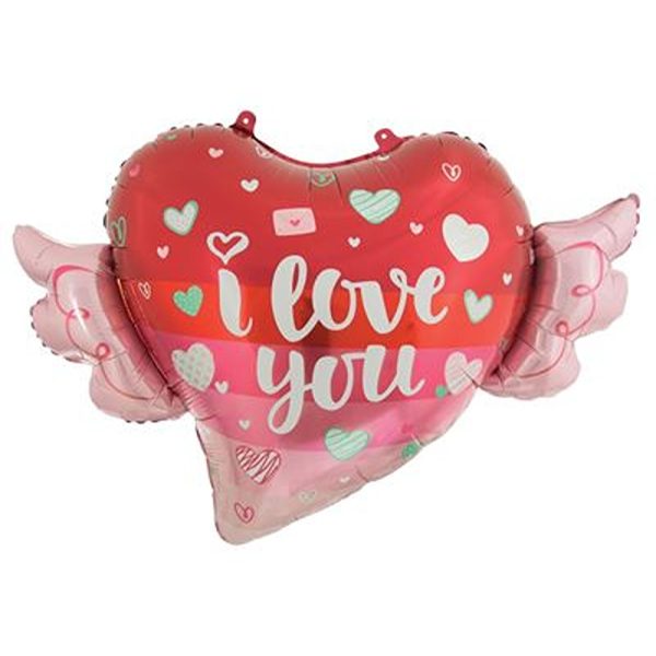 Sensations 33" Heart Wings - (VD) - BL-SPTD35/006