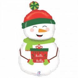 HOLIDAY SNOWMAN 40" - 35386