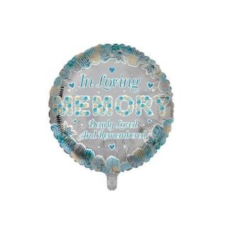 RB1810A IN LOVING MEMORY BLUE ROUND