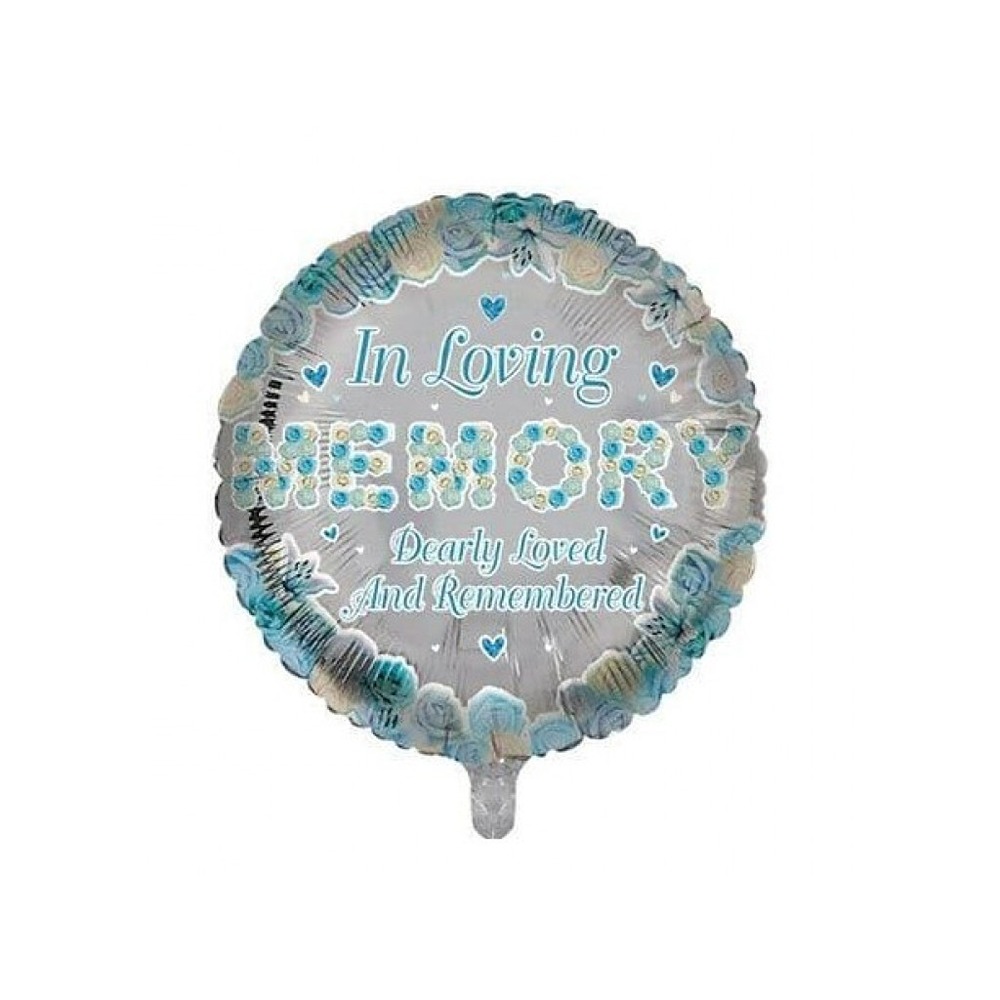 RB1810A IN LOVING MEMORY BLUE ROUND