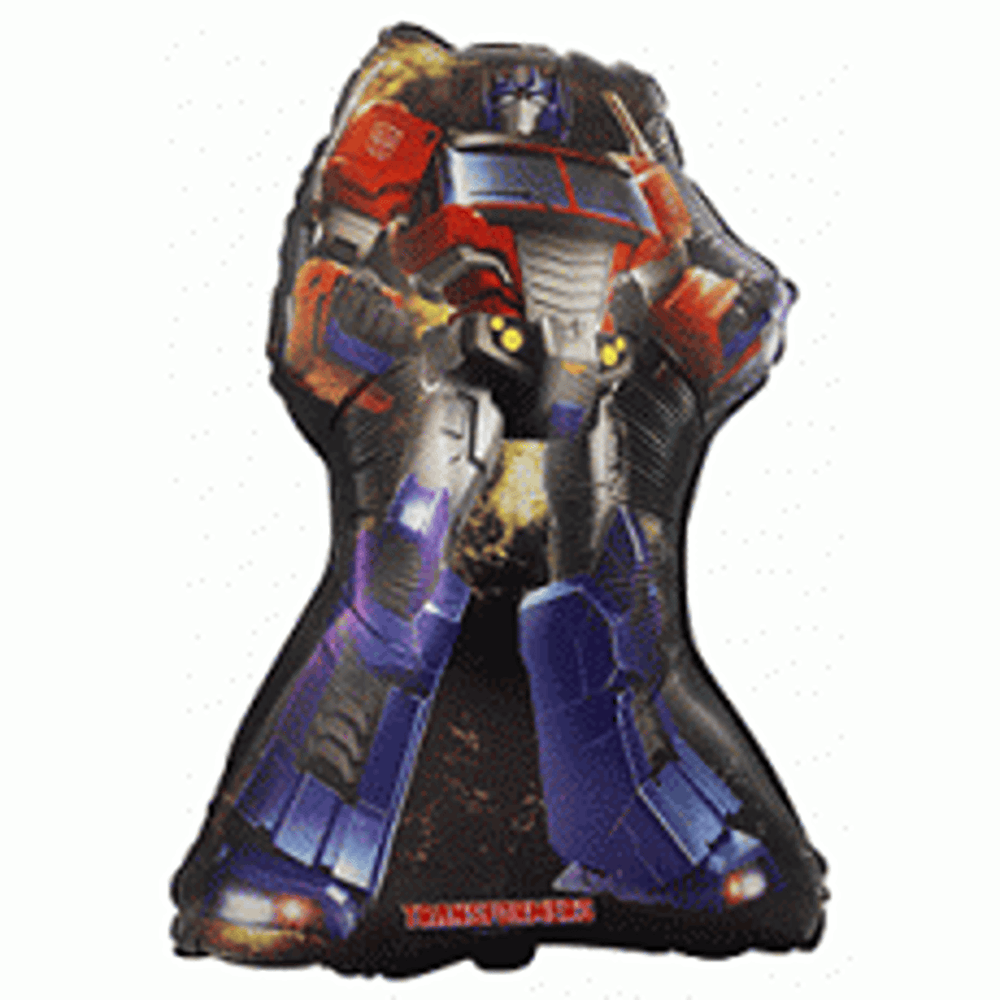 Flexmetal - Jumbo Transformers Optimus Prime Shape Balloon - 30"x 21"- 901795