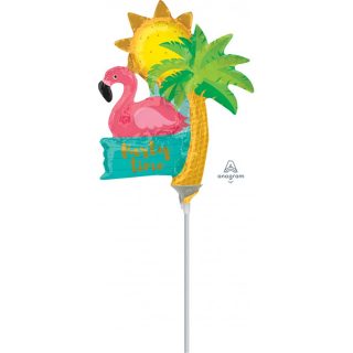 Anagram 14"  Let's Flamingle Party Time Min - 37118