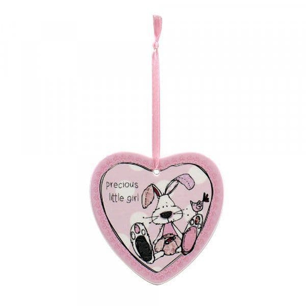 Precious Little Girl Heart PlQ Little Miracles - LP40041