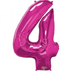 QUALATEX 41" 01CT - NUMBER 4 MAGENTA