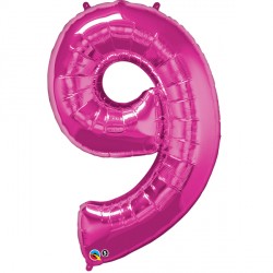 QUALATEX 42" 01CT - NUMBER 9 MAGENTA