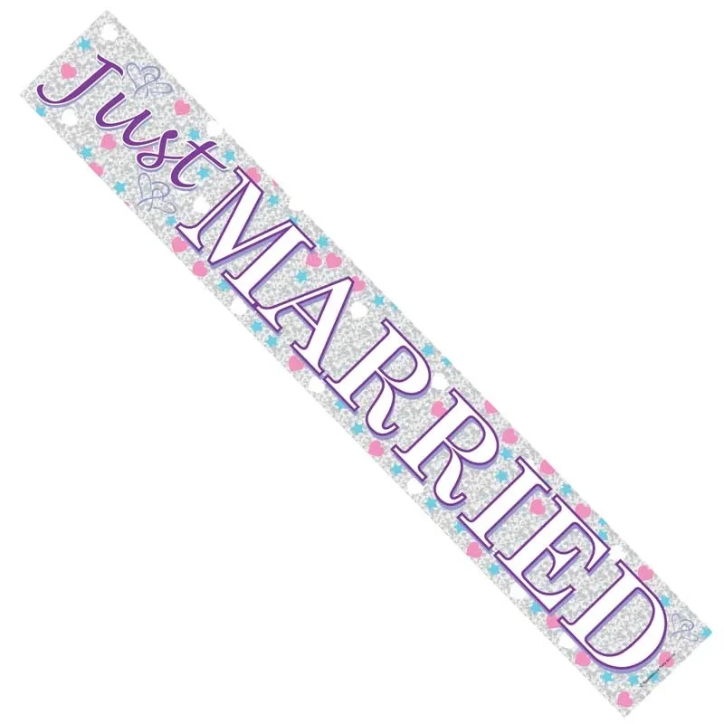 Apac - Just Married Banner - BA1054