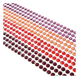 Craft Gems mixed reds