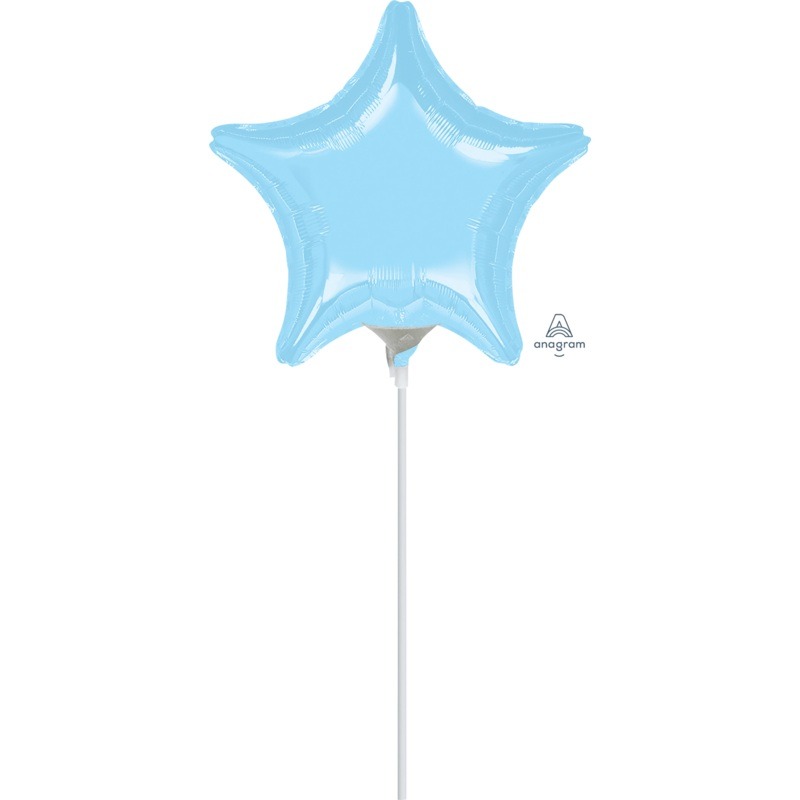 Anagram - 9" Star - Pastel Blue - 1636699