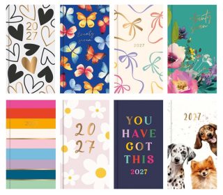 Diary Slim WTV 8 Assorted - (RANDOM SENT) - 0320/FSC